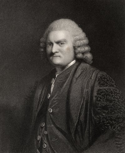 Sir John Pringle, graviert von W.H. Mote, aus 